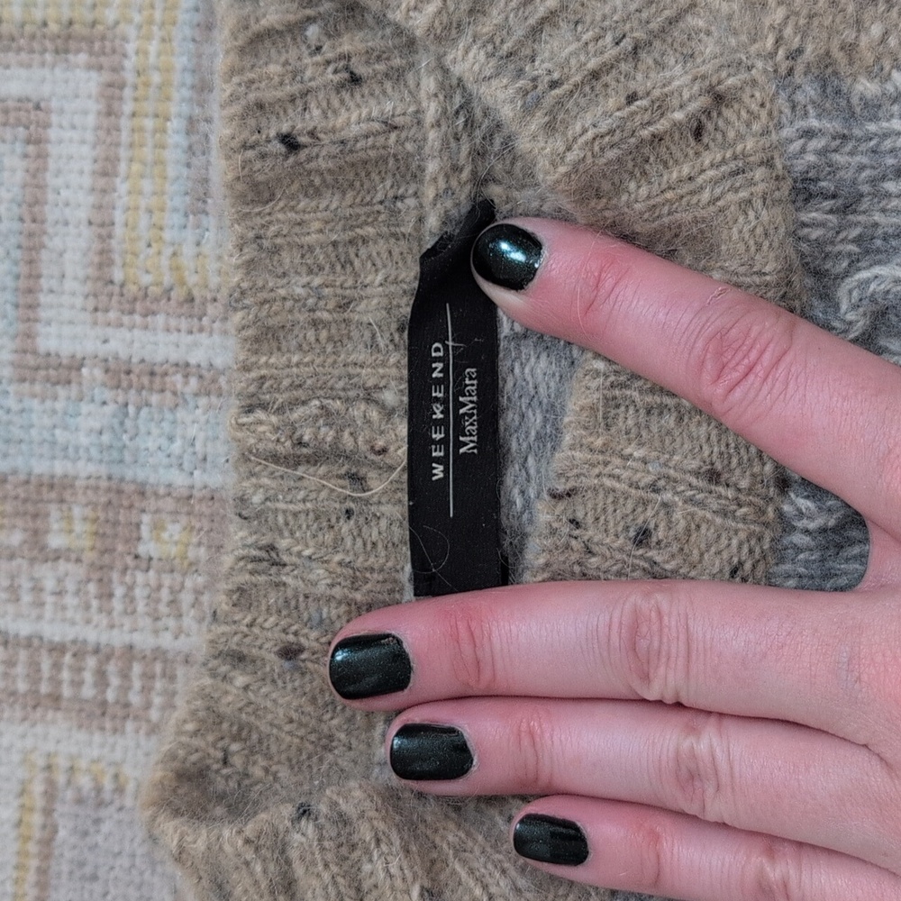 Weekend By Max Mara Patchwork Sweater - image 3